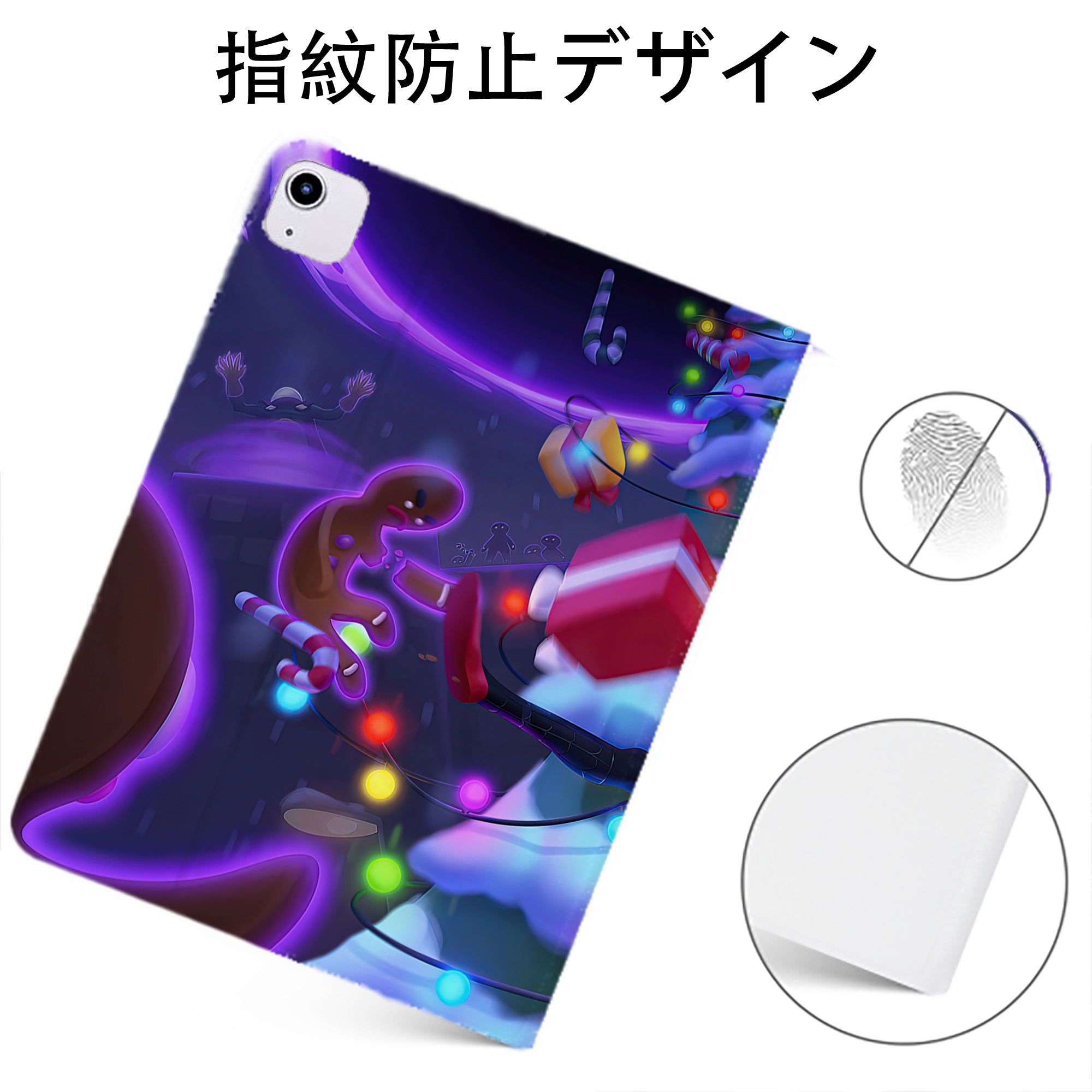 Spider Man スパイダーマン IPadケース ペンホルダー付き ブックスタイルデザイン
